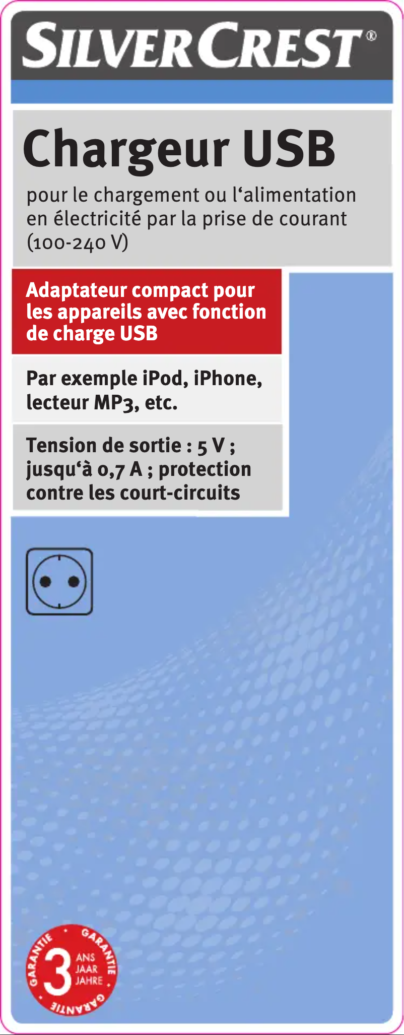 Imagen de la primera página del manual del dispositivo UCM507