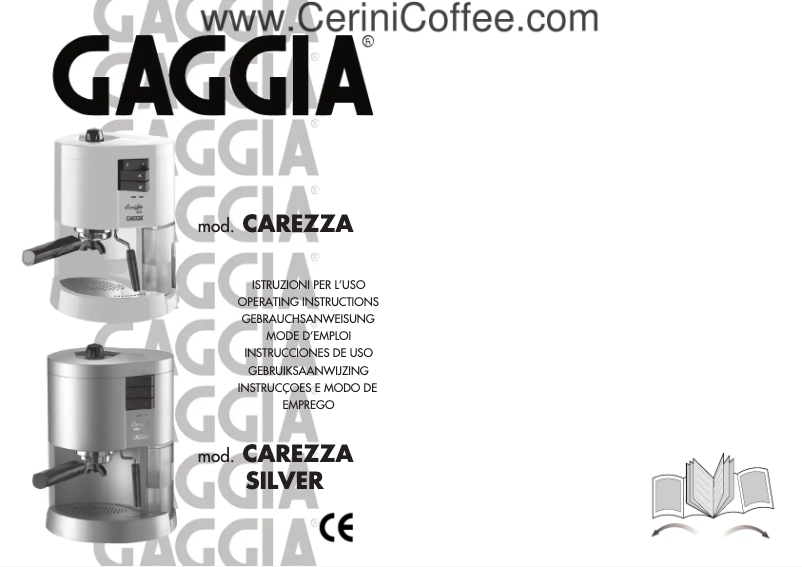 Página 1 del manual Manual de usuario Philips Saeco Carezza DM 1075-049