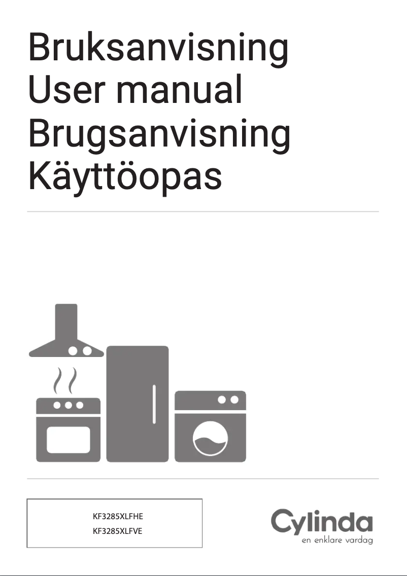 Imagen de la primera página del manual del dispositivo KF3285XLFVE