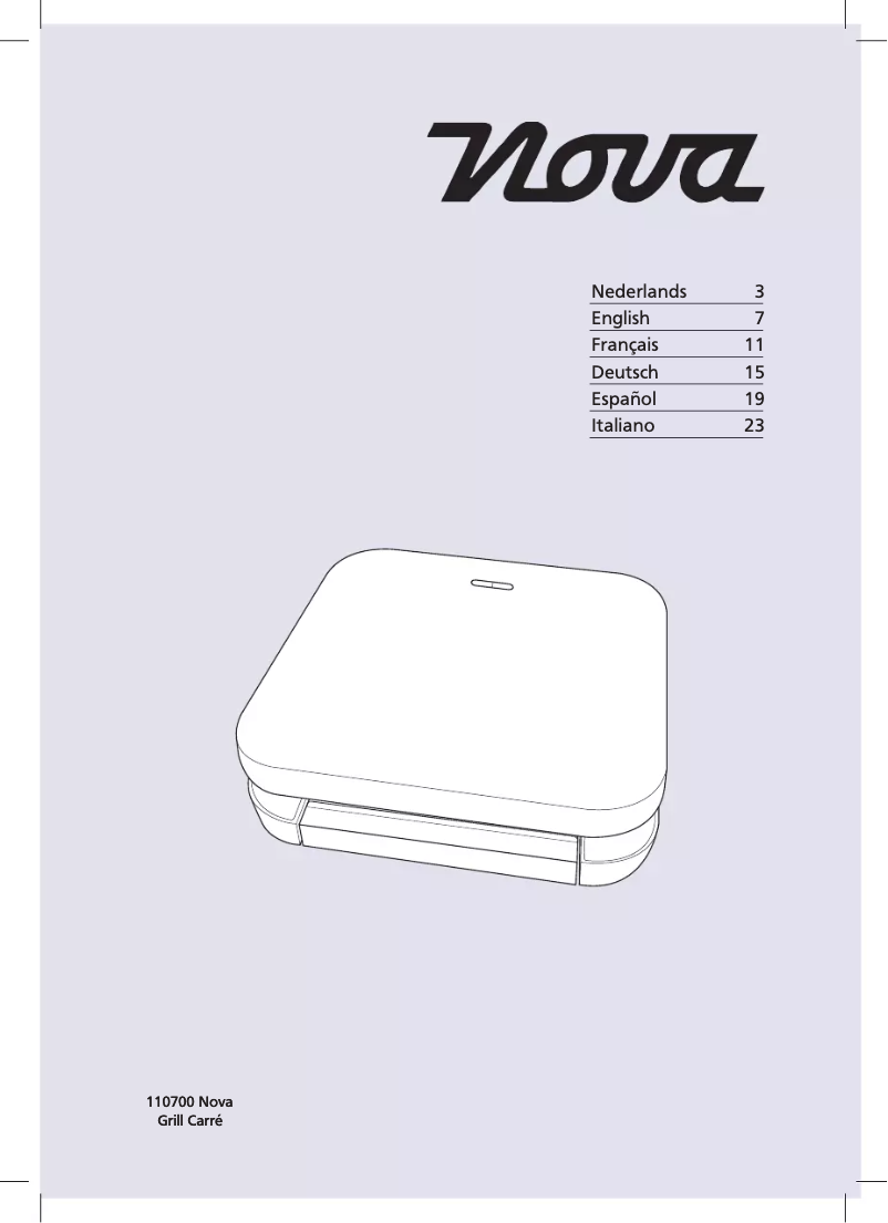 Imagen de la primera página del manual del dispositivo Carre