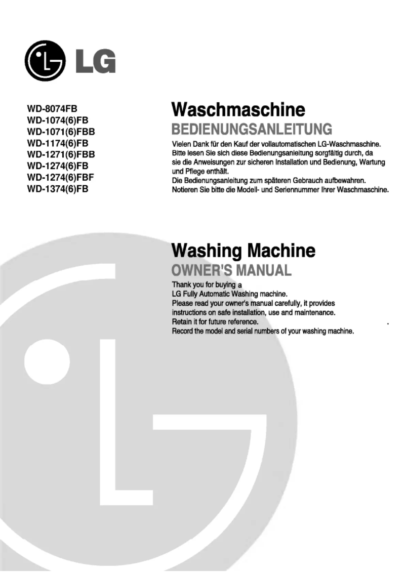 Imagen de la primera página del manual del dispositivo WD-12126FD