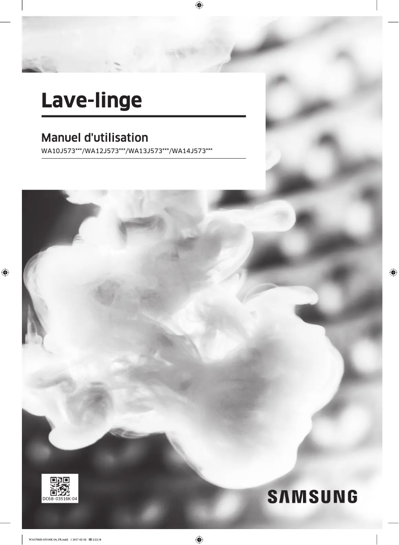 Página 1 del manual Manual de usuario Samsung WA13J5730SS