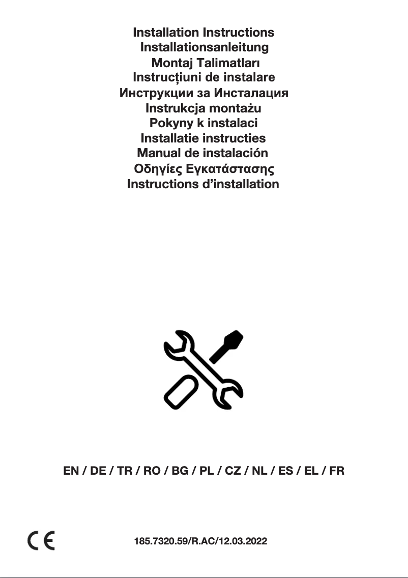 Página 1 del manual Guía de instalación Beko BHCB96741BBHS