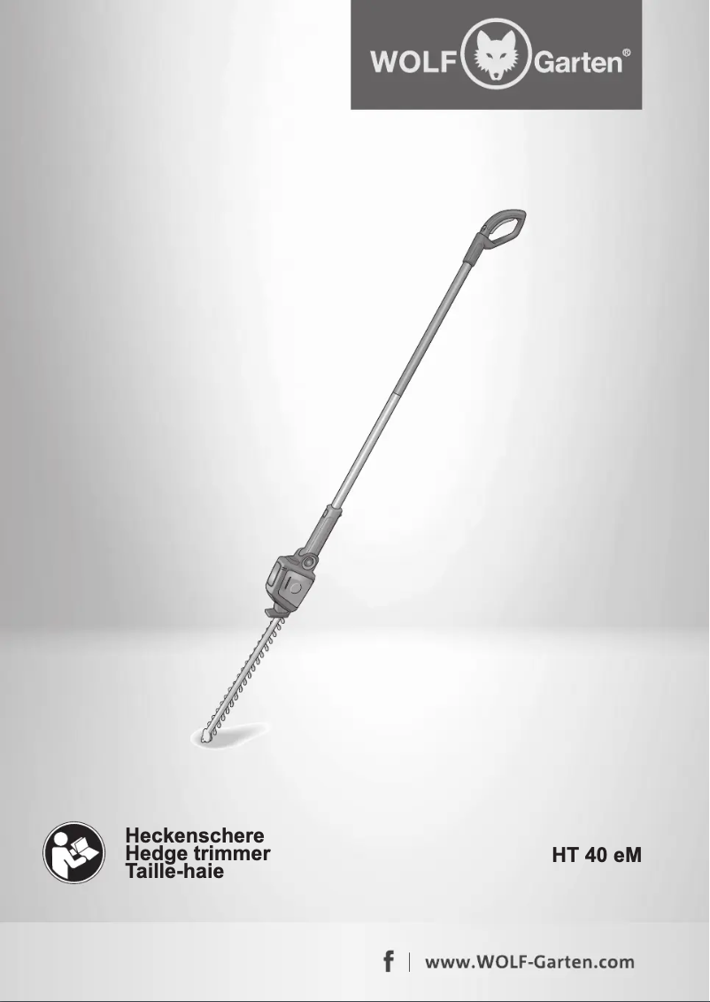 Imagen de la primera página del manual del dispositivo HT 40 eM