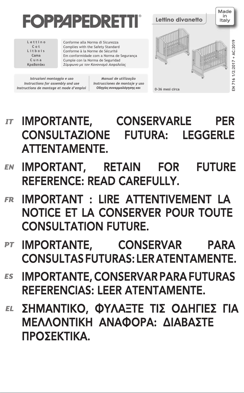 Imagen de la primera página del manual del dispositivo Bunny&Co