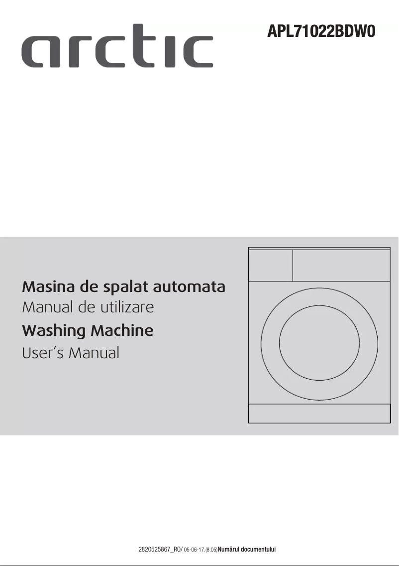 Página 1 del manual Manual de usuario Arctic Cooling APL71022BDW0