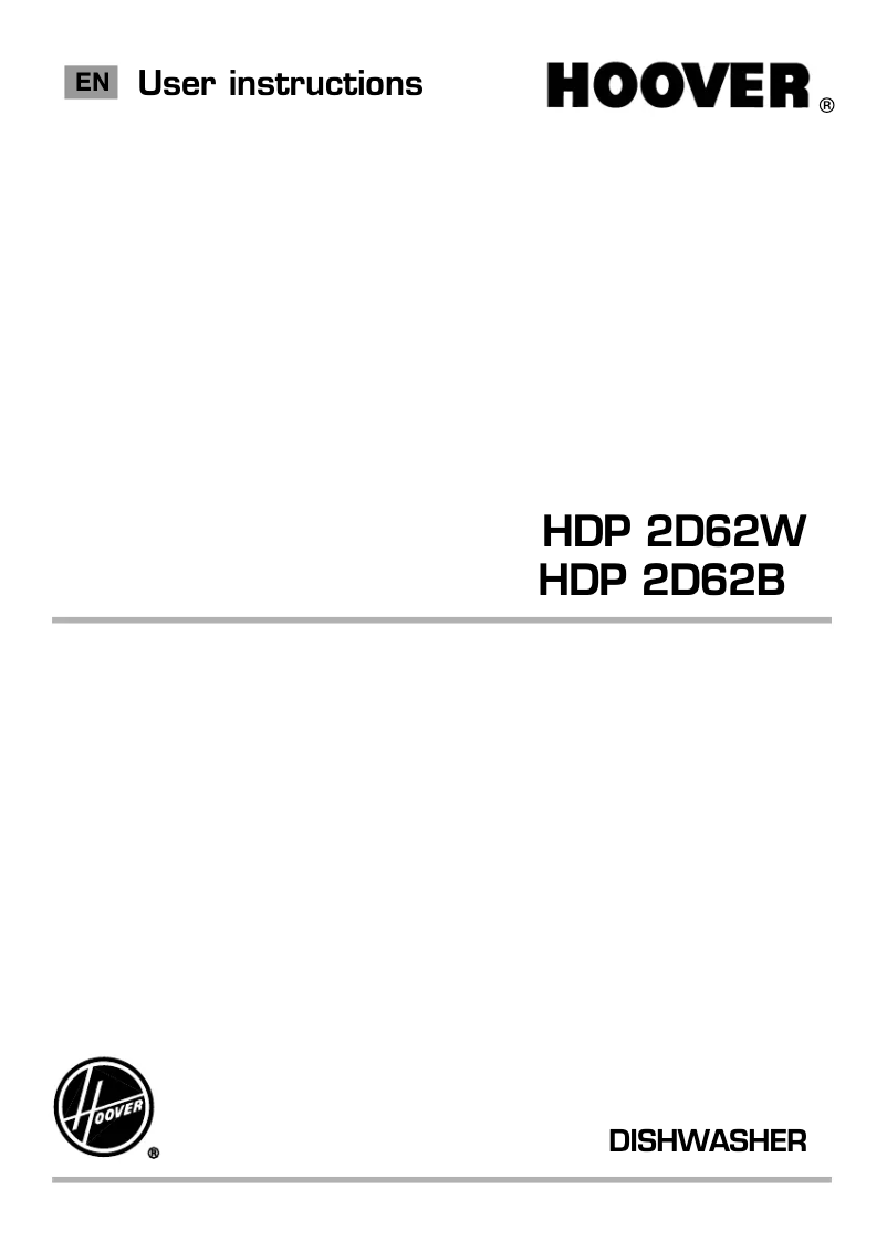 Imagen de la primera página del manual del dispositivo HDP 2D62B Dynamic