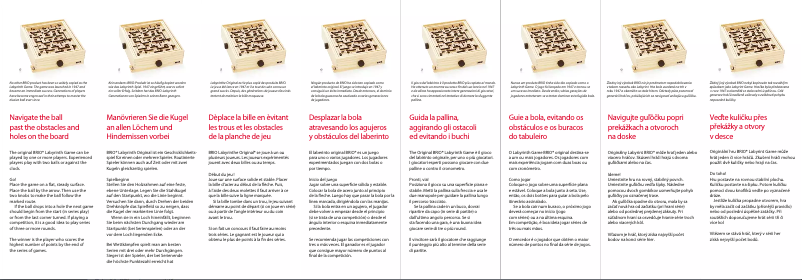 Página 1 del manual Manual de usuario BRIO 34000