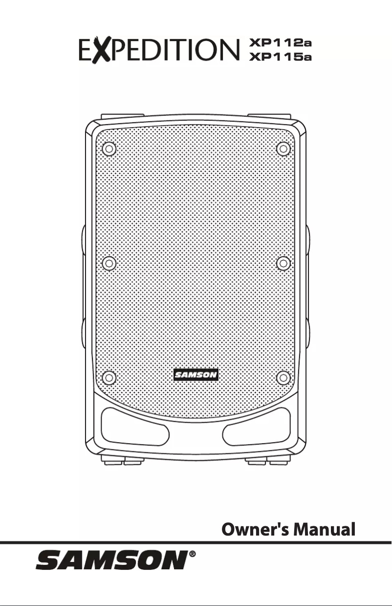 Imagen de la primera página del manual del dispositivo XP112A