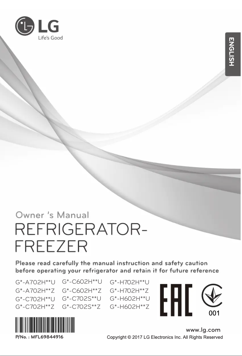 Página nº 1 - Manual de usuario LG GN-H702HEHZ