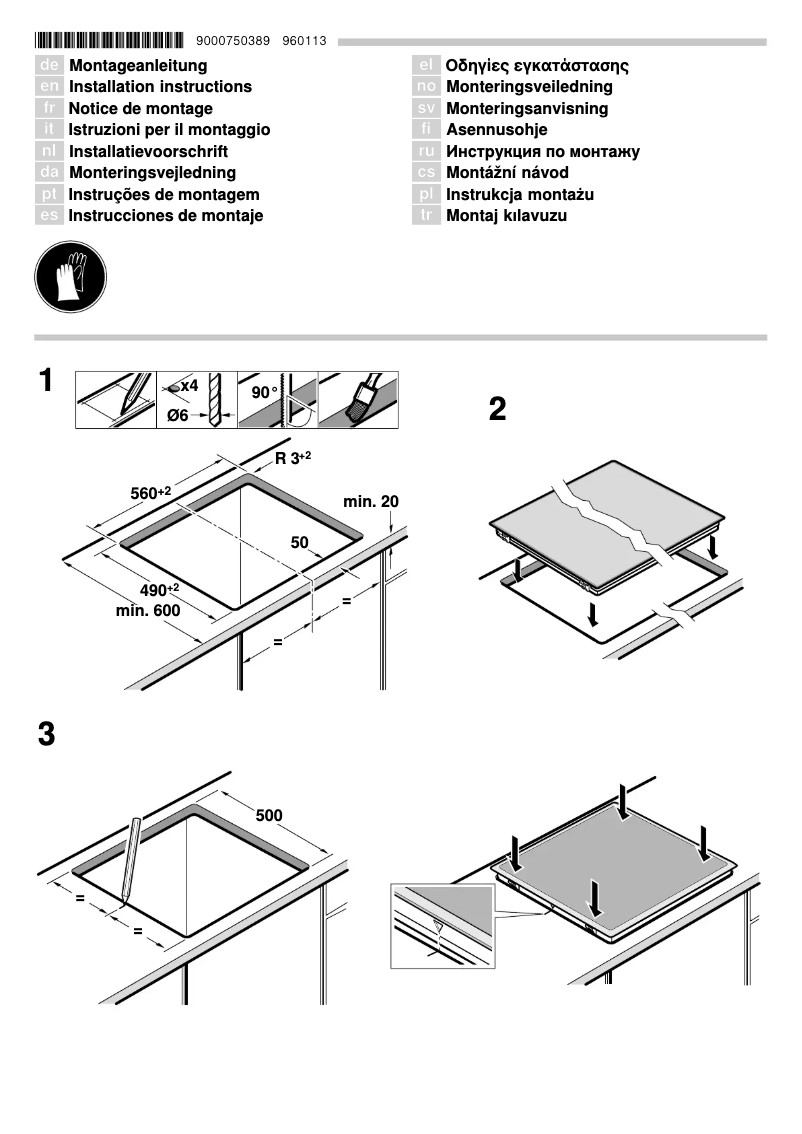 Página nº 1 - Guía de instalación Blaupunkt 5EG 61350