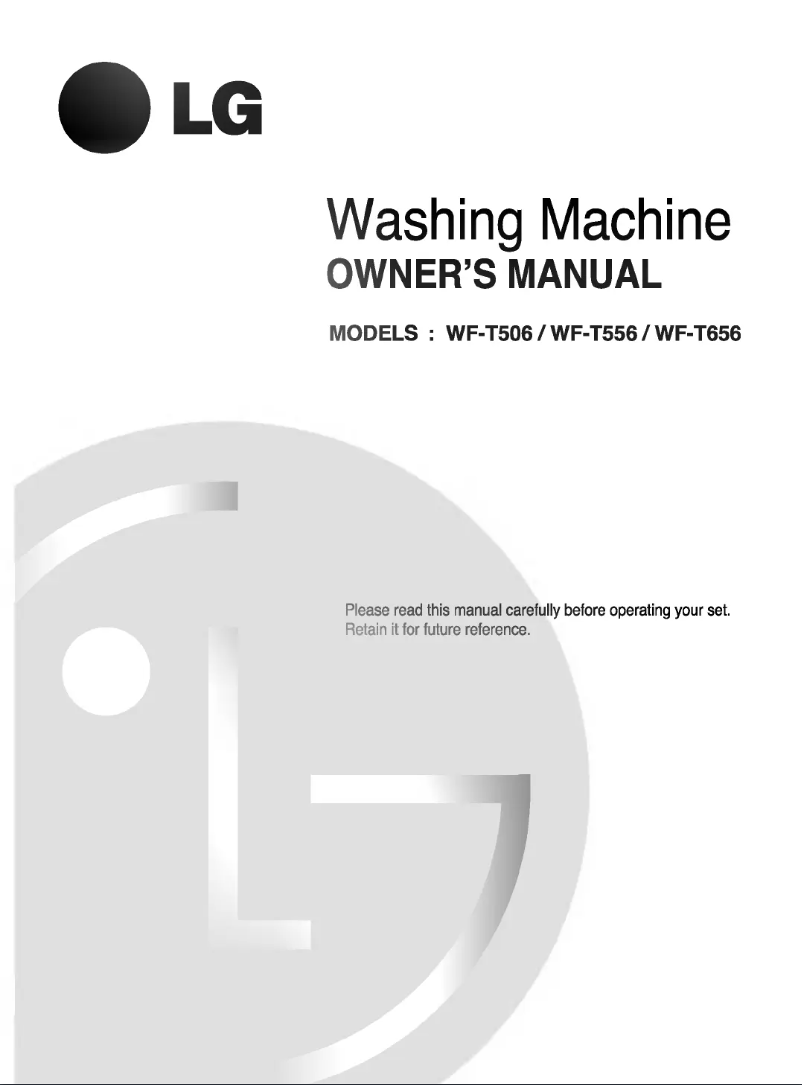 Imagen de la primera página del manual del dispositivo WFT85B34DPT