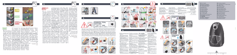 Imagen de la primera página del manual del dispositivo Silence Force RO7481