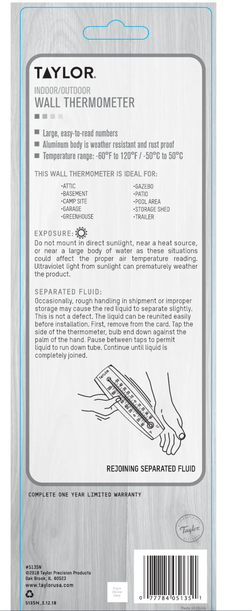 Imagen de la primera página del manual del dispositivo 5135N