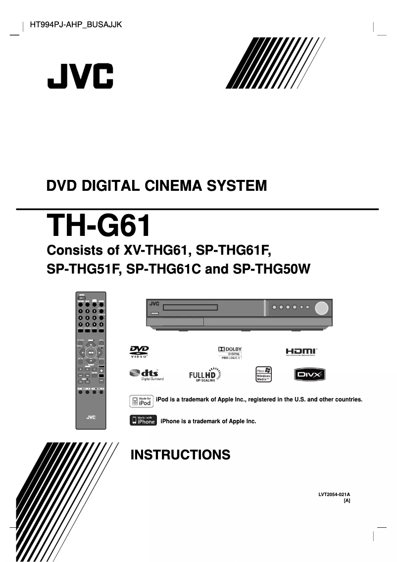 Página nº 1 - Manual de usuario LG TH-G61A