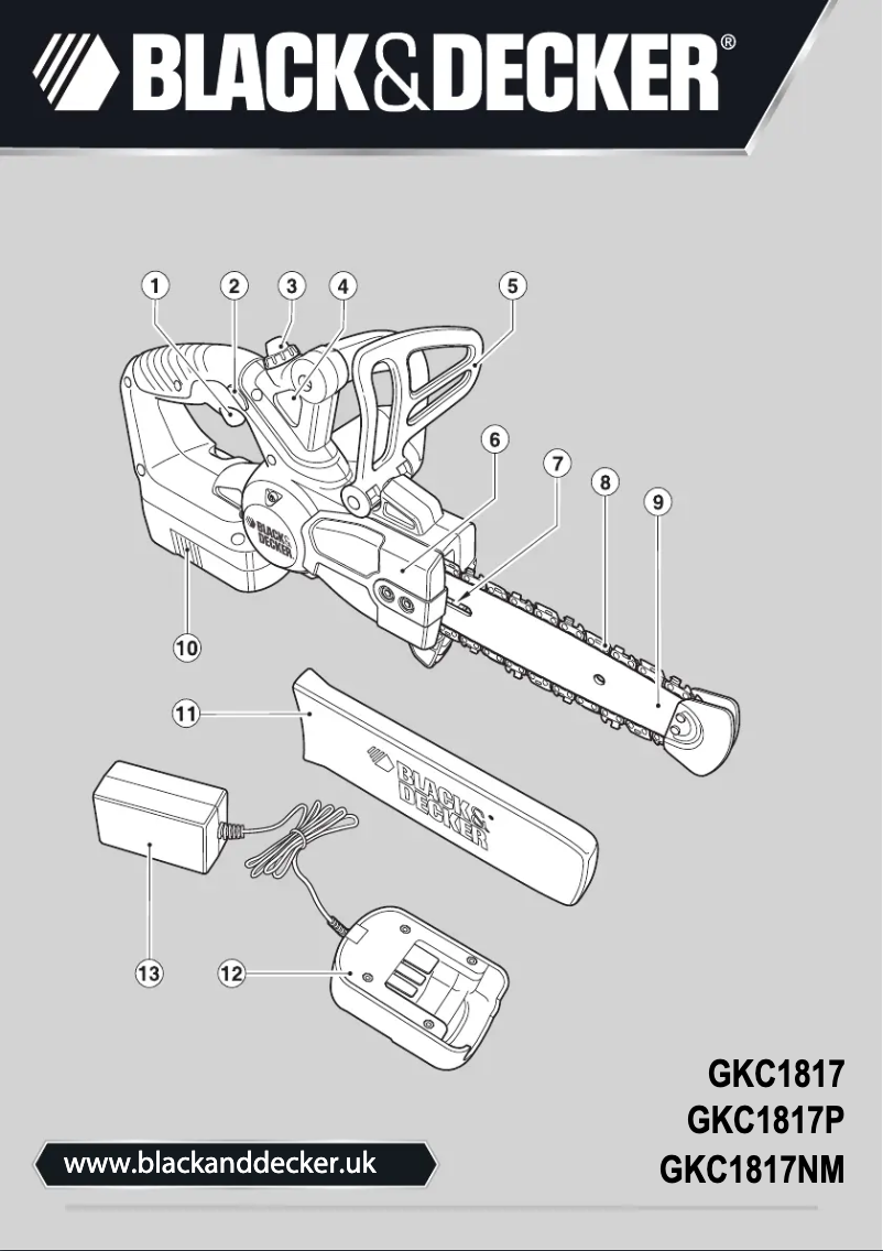 Imagen de la primera página del manual del dispositivo GKC1817