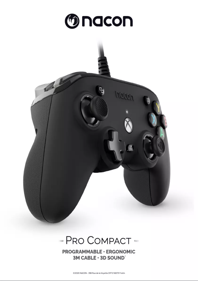 Imagen de la primera página del manual del dispositivo Pro Compact