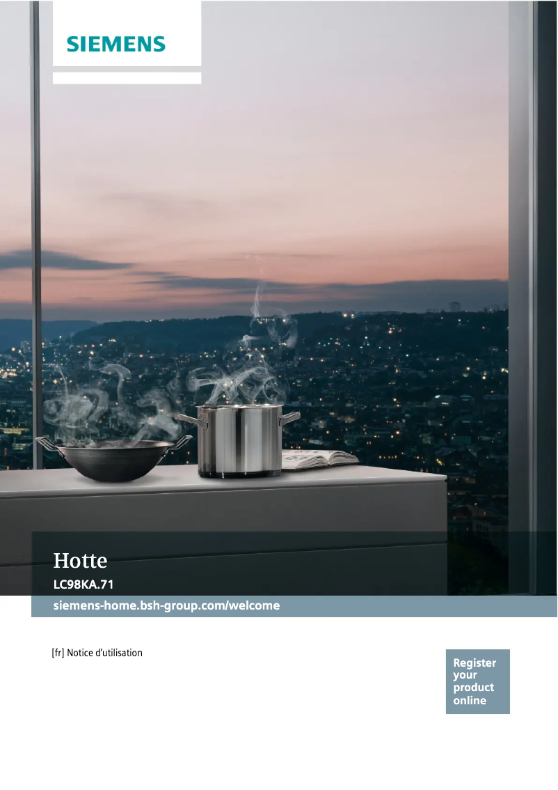 Imagen de la primera página del manual del dispositivo LC98KA271