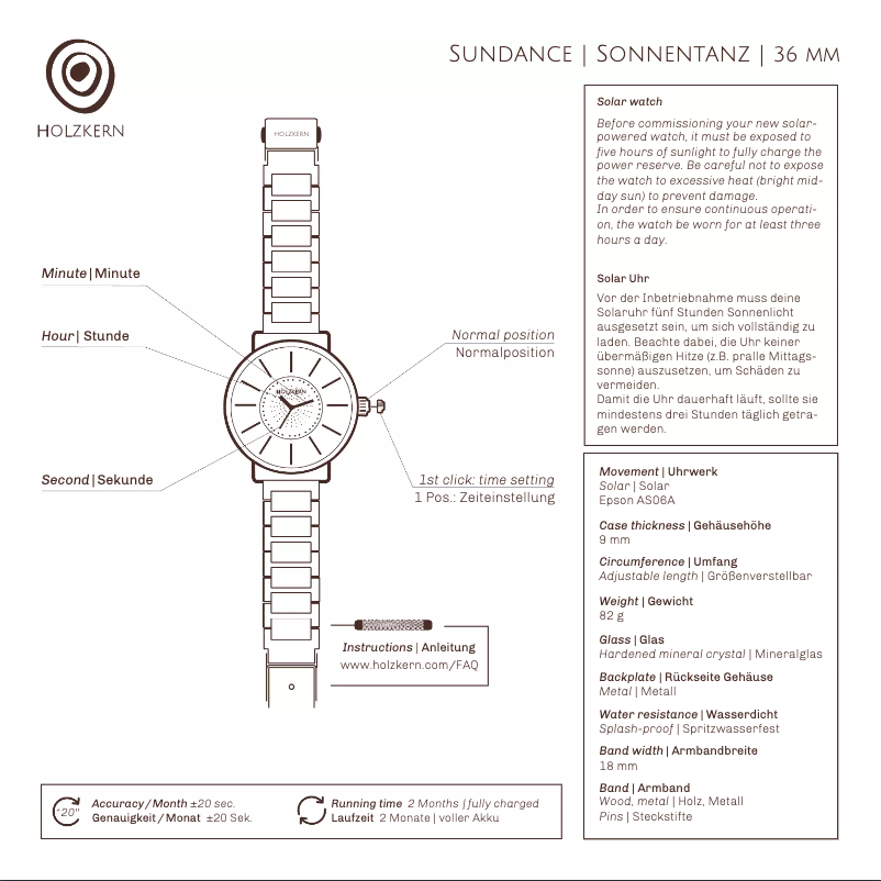 Imagen de la primera página del manual del dispositivo Airglow