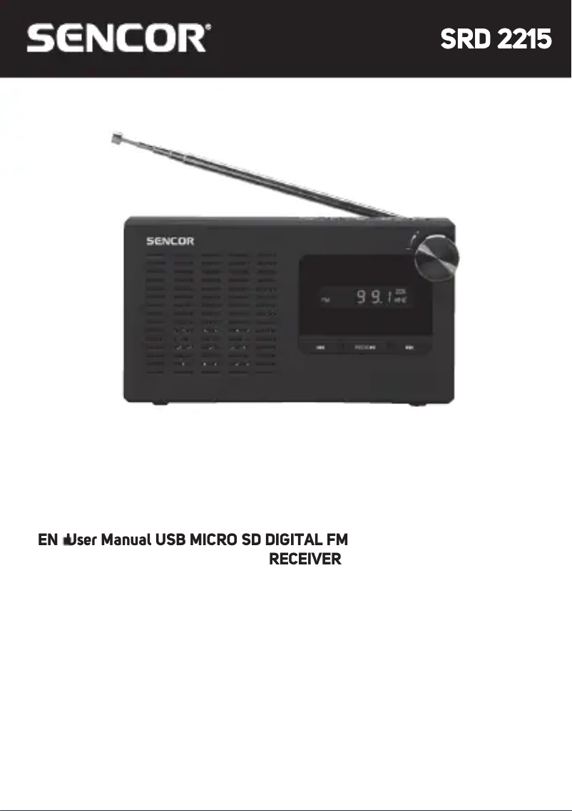 Imagen de la primera página del manual del dispositivo SRD 2215