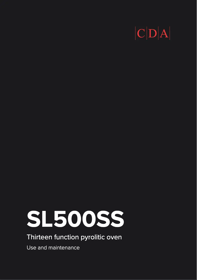 Imagen de la primera página del manual del dispositivo SL500SS