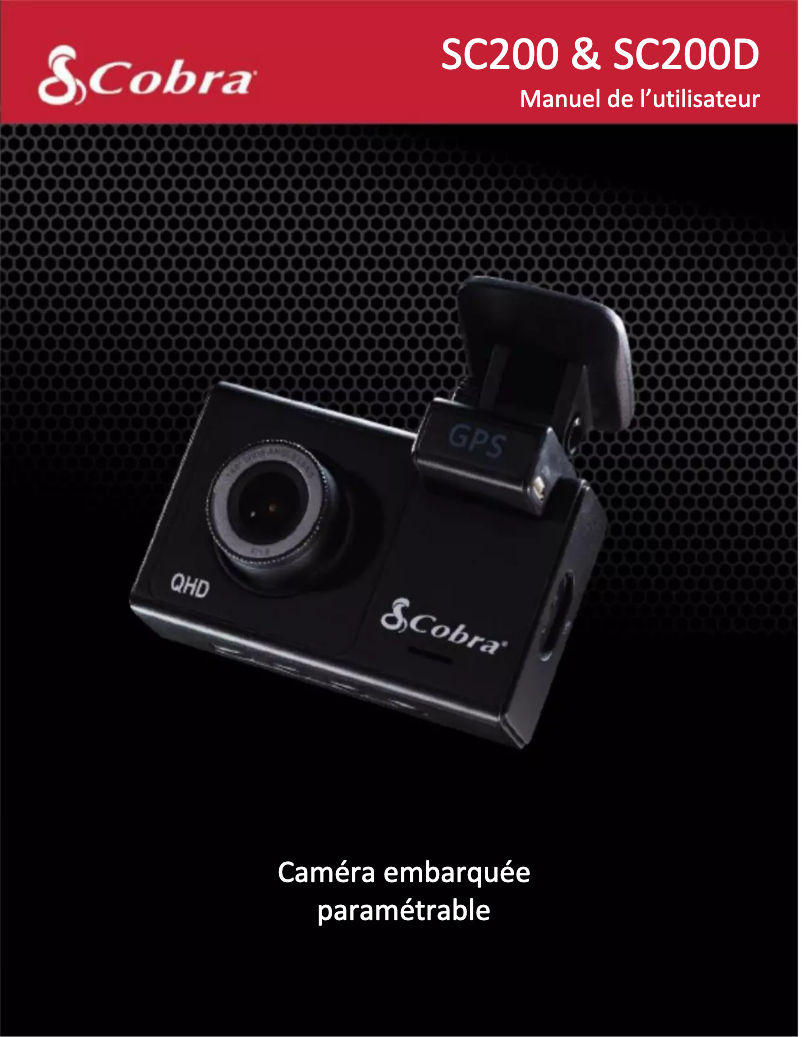 Imagen de la primera página del manual del dispositivo SC200