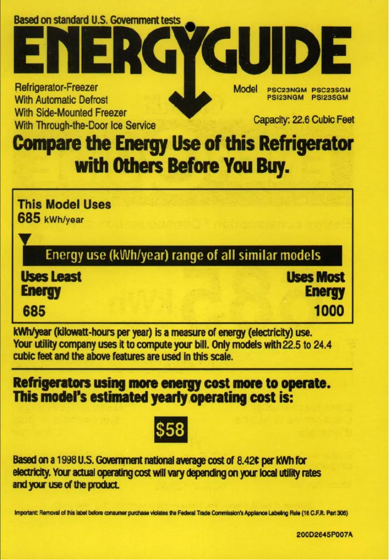 Imagen de la primera página del manual del dispositivo Profile Arctica CustomStyle PSC23NGMBB
