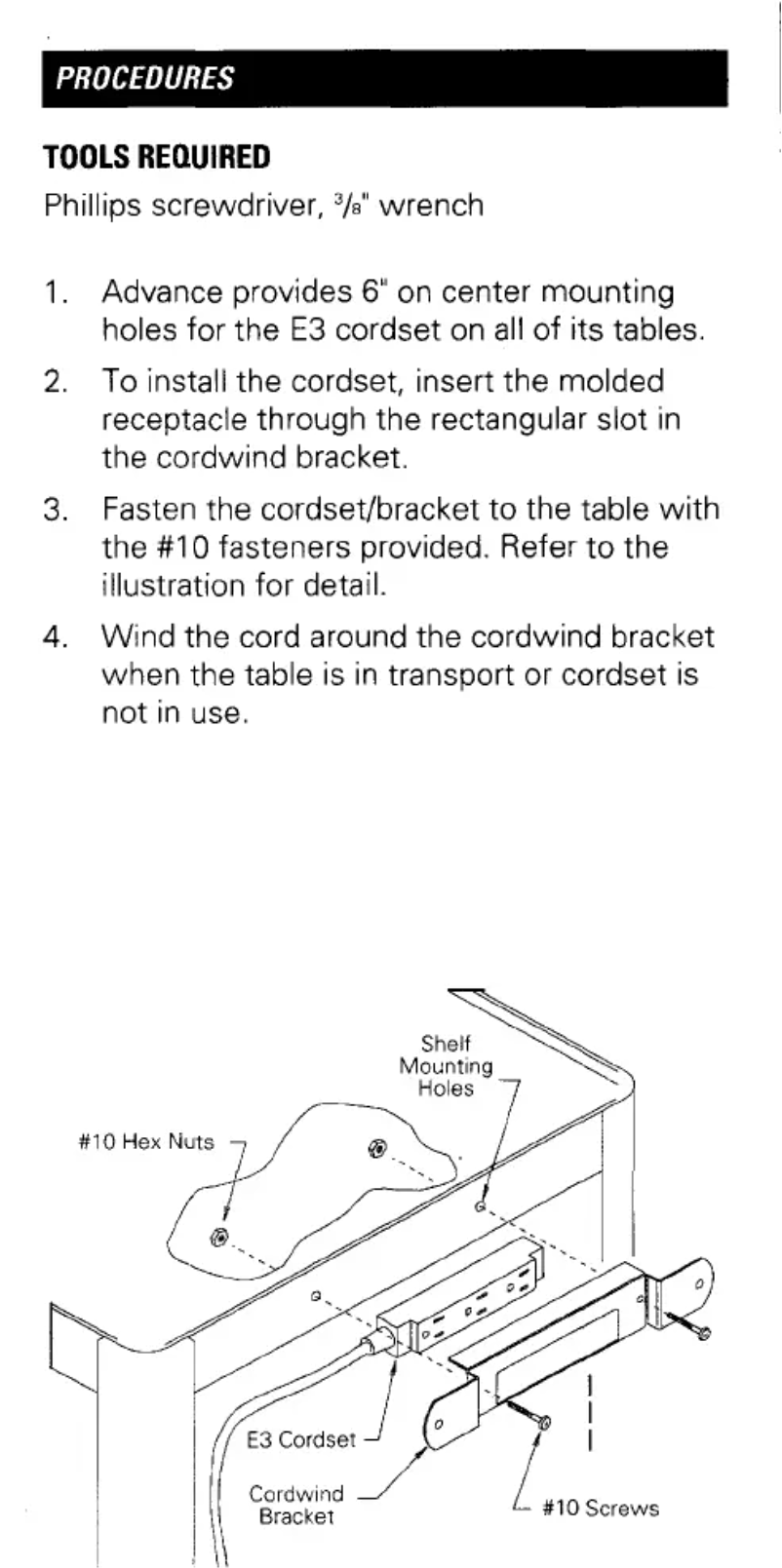 Imagen de la primera página del manual del dispositivo Electrical Assembly
