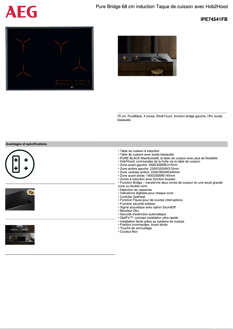 Imagen de la primera página del manual del dispositivo IPE74541FB