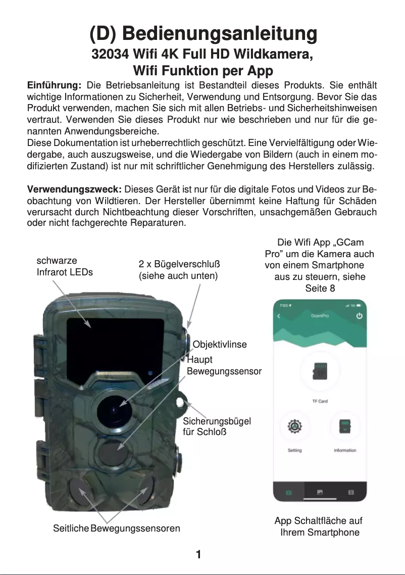 Imagen de la primera página del manual del dispositivo 32034