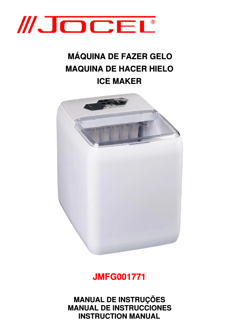 Página nº 1 - Manual de usuario Jocel JMFG001771