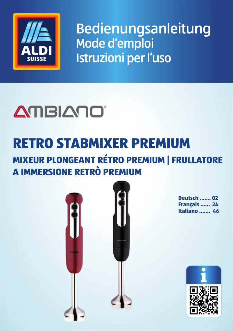 Imagen de la primera página del manual del dispositivo GT-MF-03