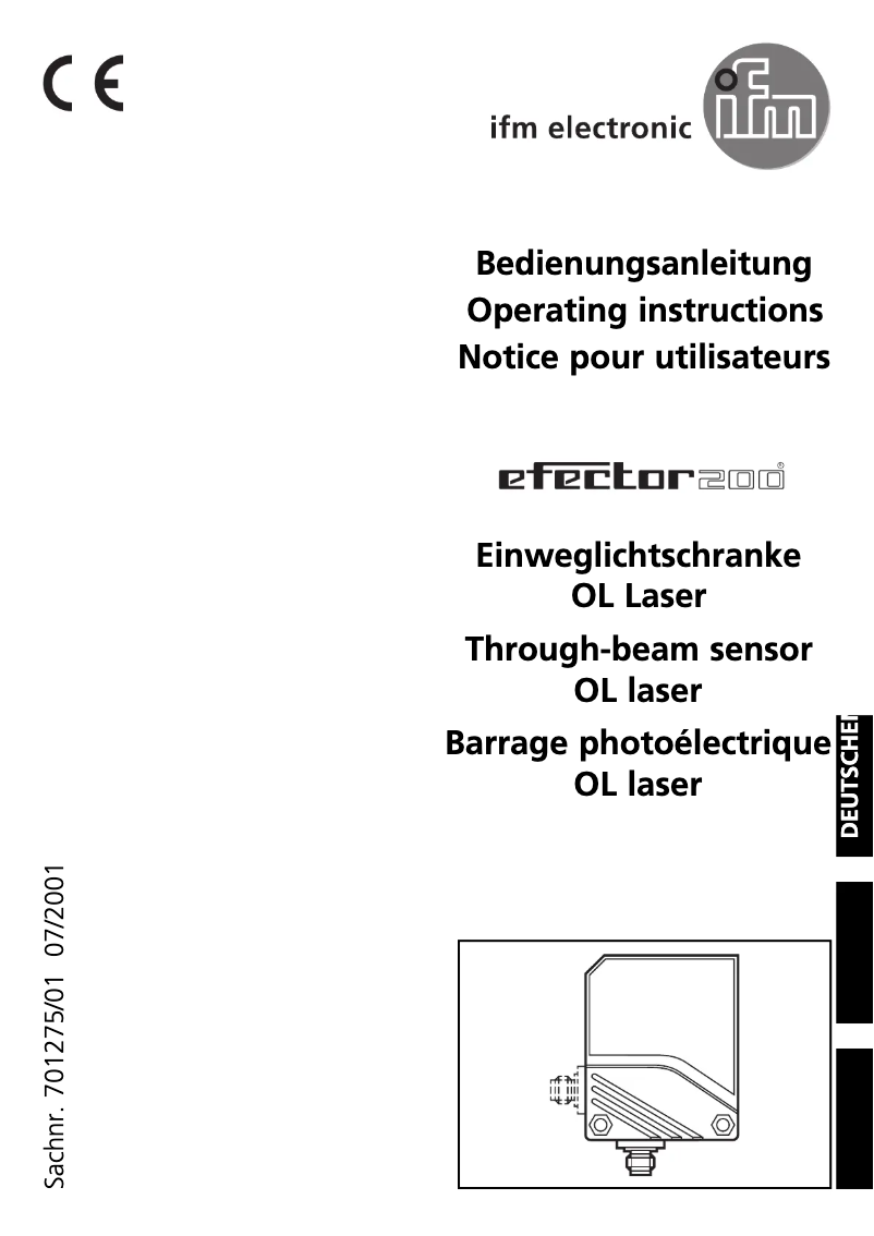 Imagen de la primera página del manual del dispositivo OL5021