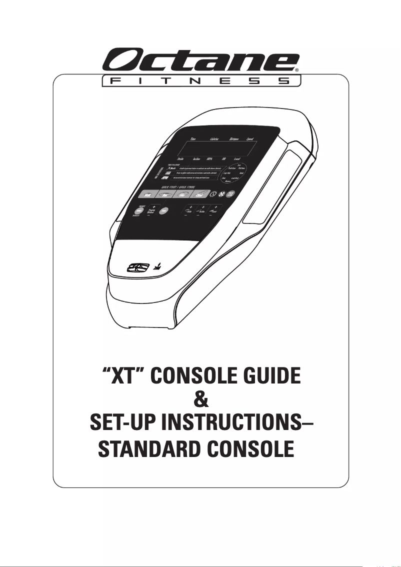 Página nº 1 - Manual de usuario Octane XT3700