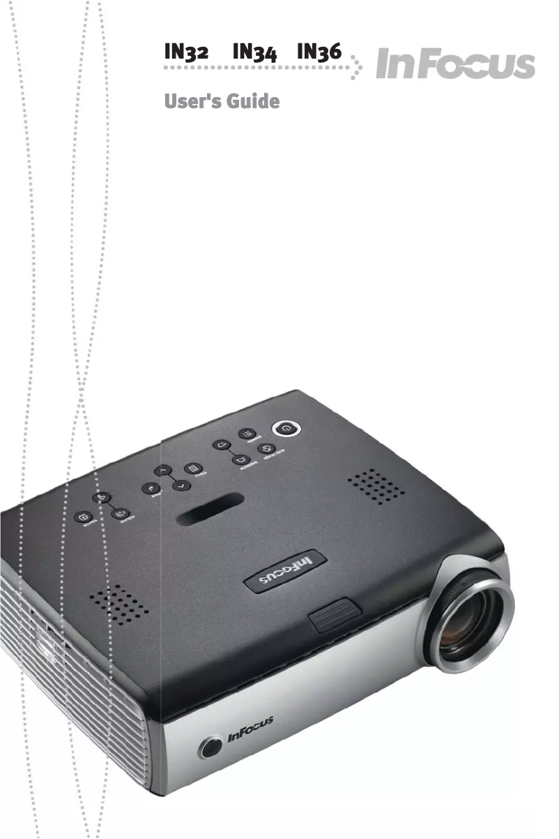 Imagen de la primera página del manual del dispositivo IN36