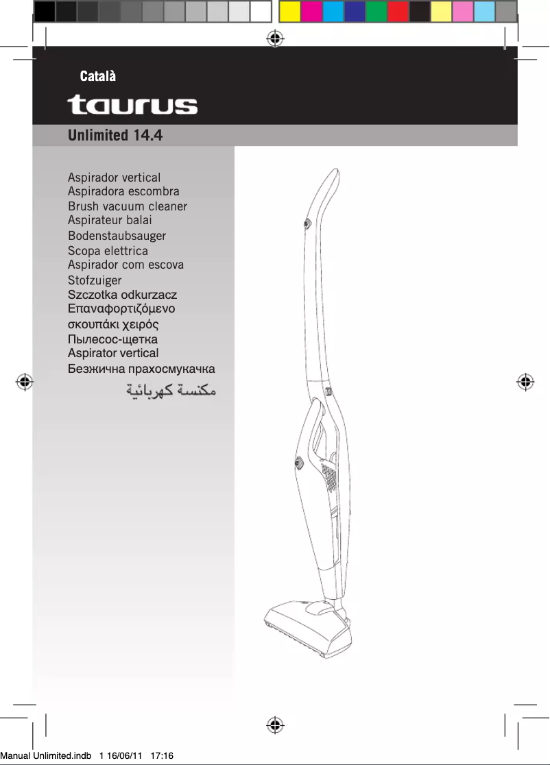 Página 1 del manual Manual de usuario Taurus Unlimited 14.4