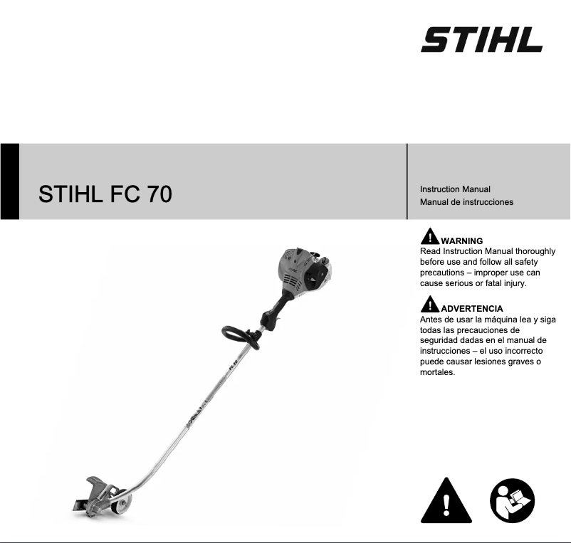 Página 1 del manual Manual de usuario Stihl FC 70
