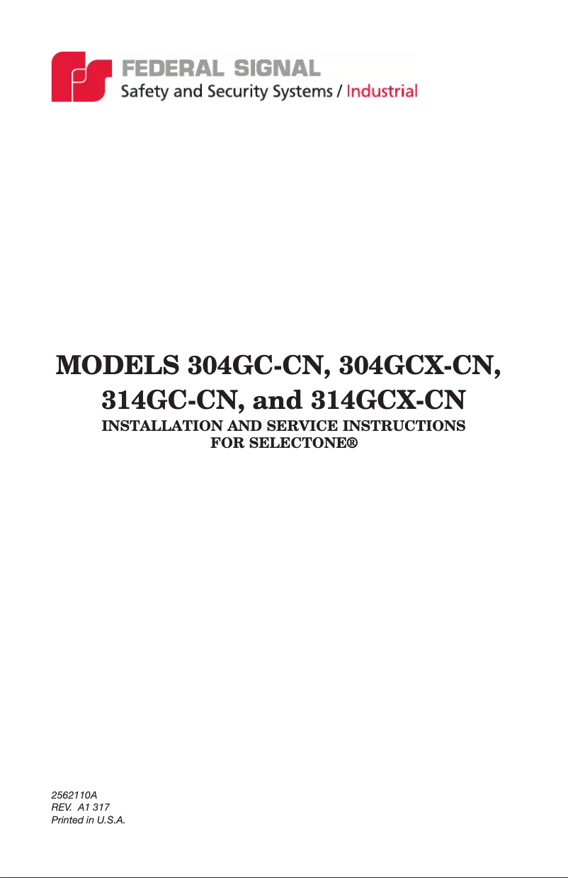 Imagen de la primera página del manual del dispositivo 304GC-024-CN