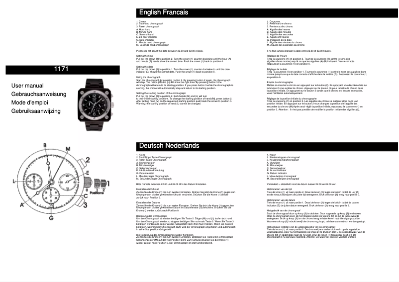 Página 1 del manual Manual de usuario Davis 1171