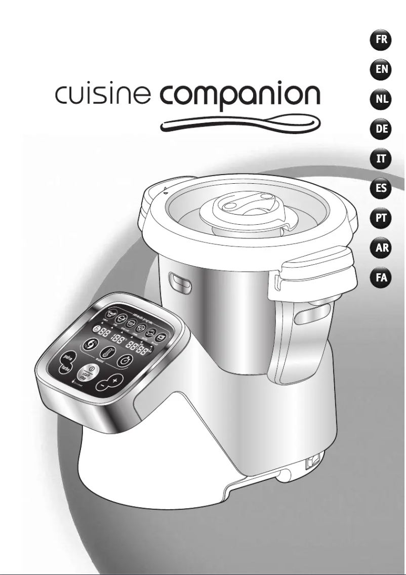 Página 1 del manual Manual de usuario Tefal Cuisine Companion FE800A
