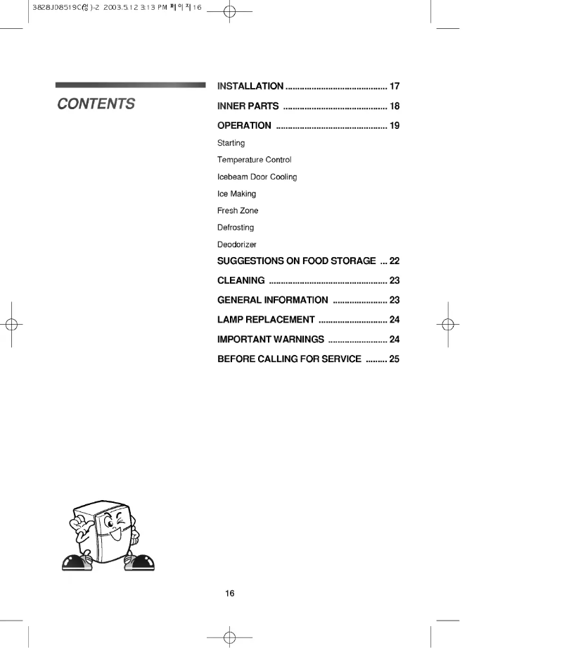 Página nº 1 - Manual de usuario LG GR-S592JPC