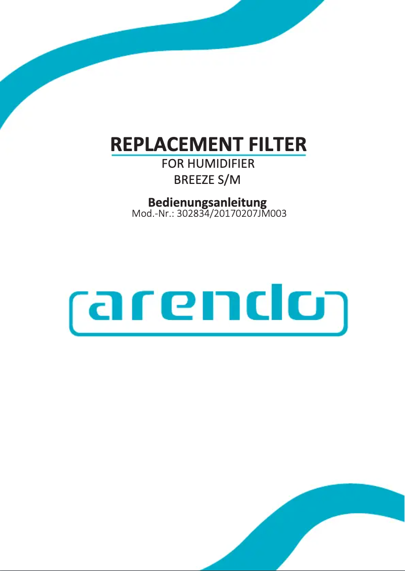 Página 1 del manual Manual de usuario Arendo 302834