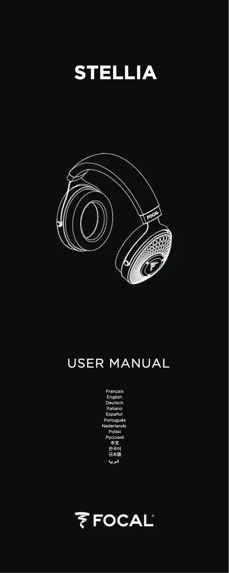 Imagen de la primera página del manual del dispositivo Stellia