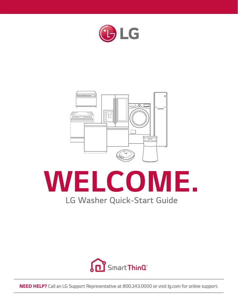 Página 1 del manual Ficha técnica LG WT7400CV