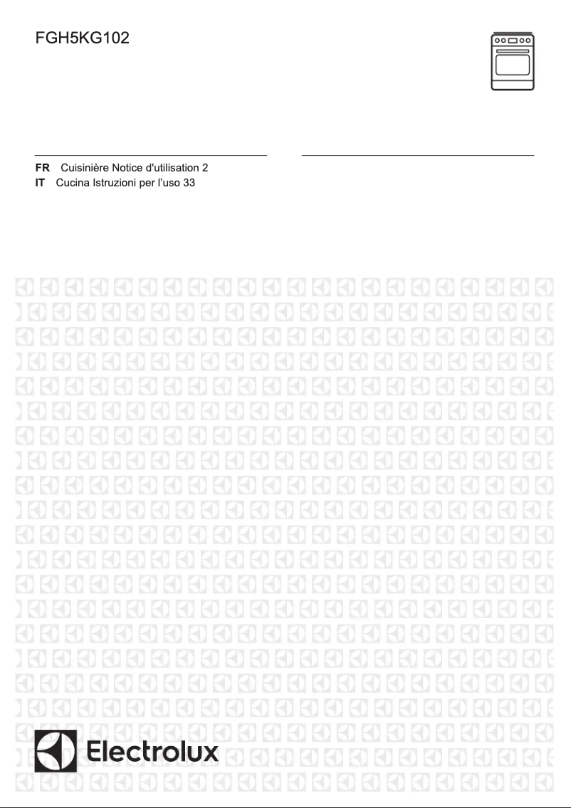 Imagen de la primera página del manual del dispositivo FGH5KG102