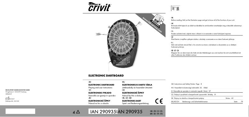 Página 1 del manual Manual de usuario Crivit IAN 290935