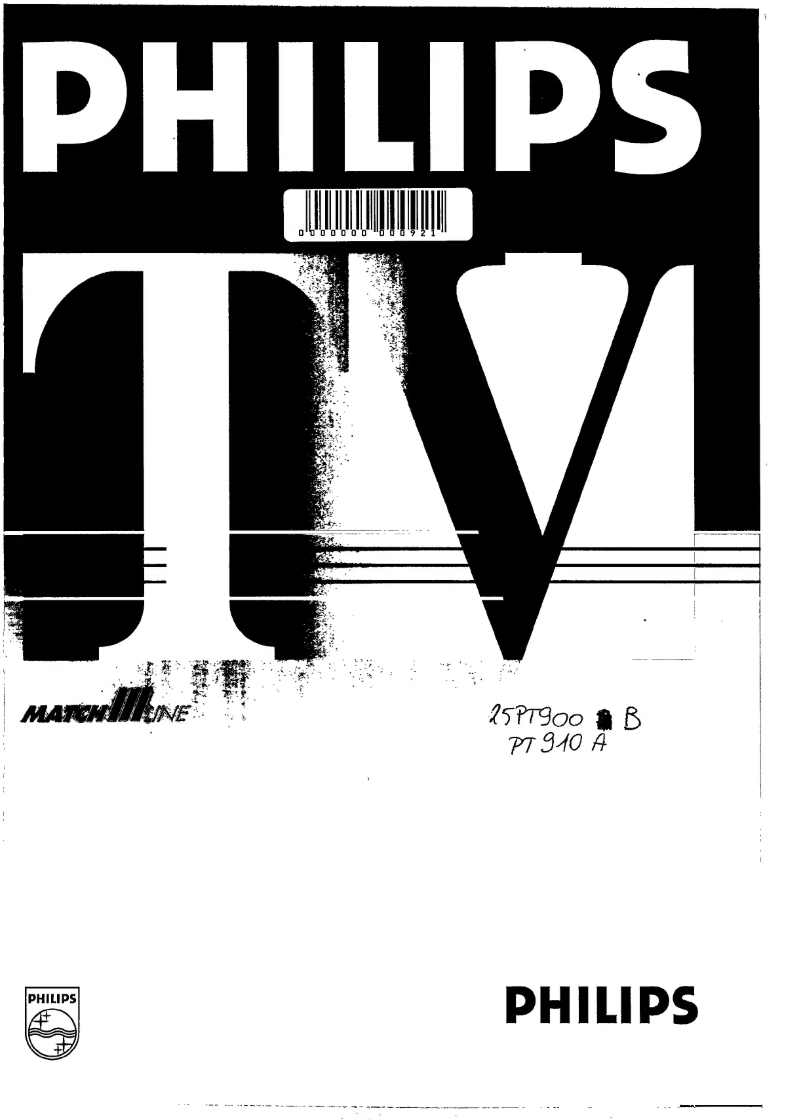 Página 1 del manual Manual de usuario Philips 25PT900B