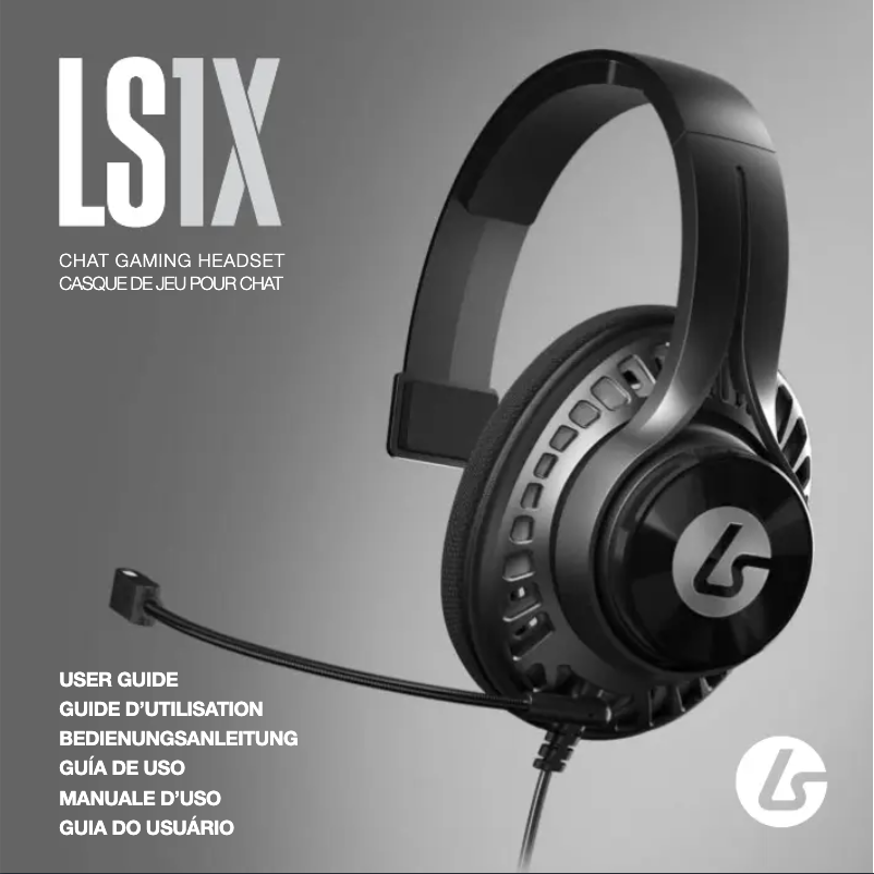 Página 1 del manual Manual de usuario LucidSound LS1X