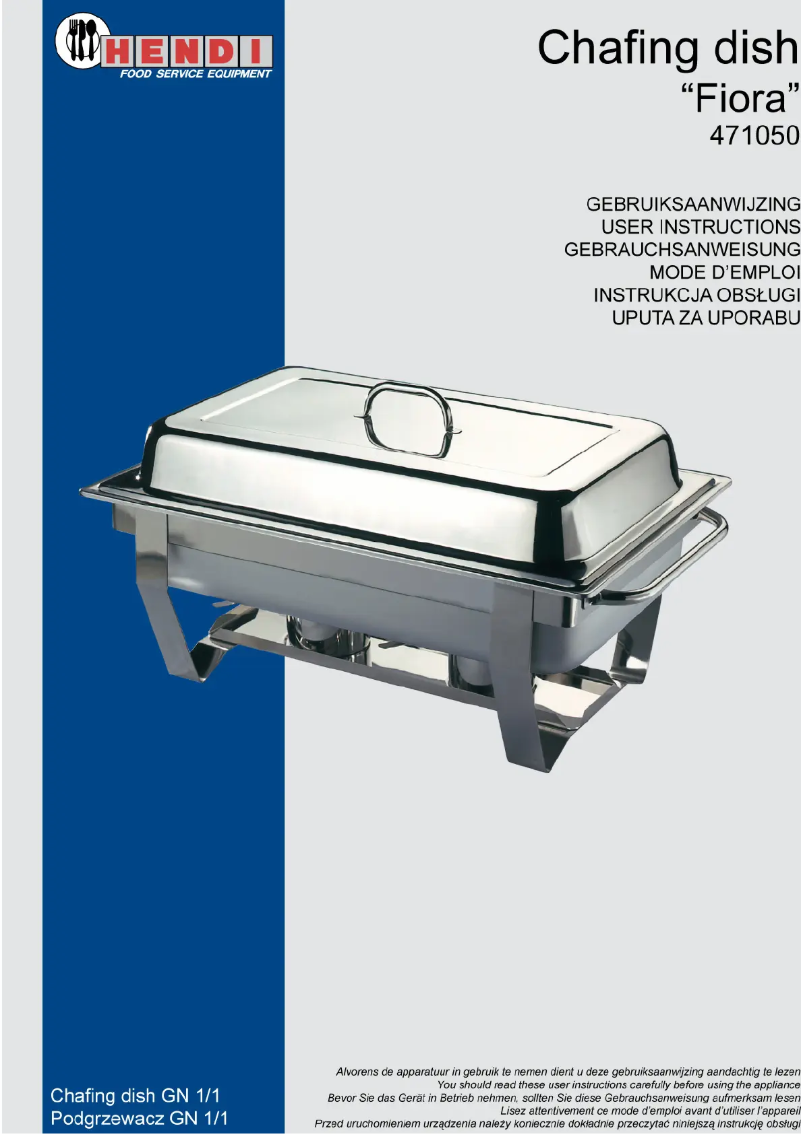 Página 1 del manual Manual de usuario Hendi 471050