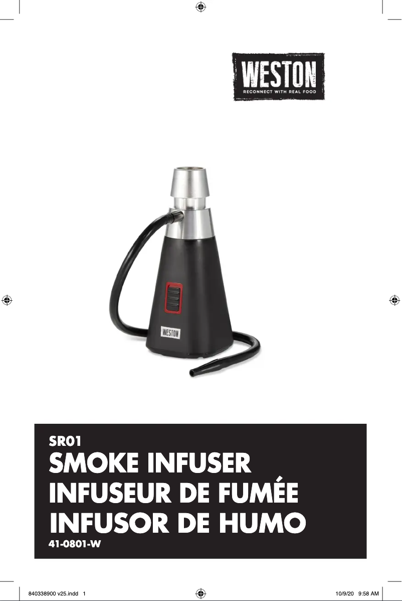 Imagen de la primera página del manual del dispositivo 41-0801-W